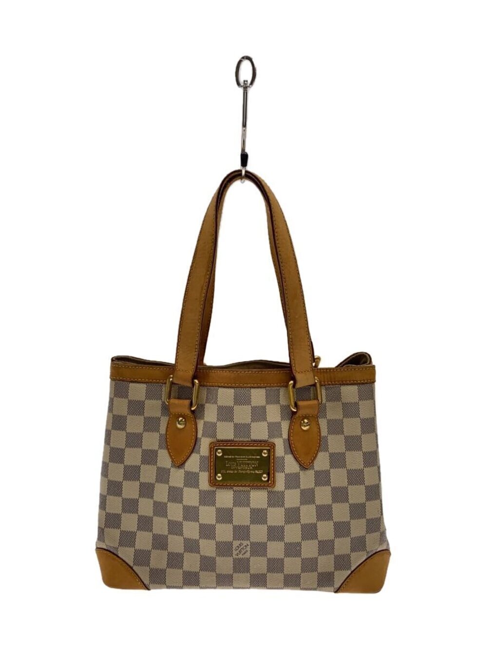 LOUIS VUITTON Hampstead Damier Azur White White